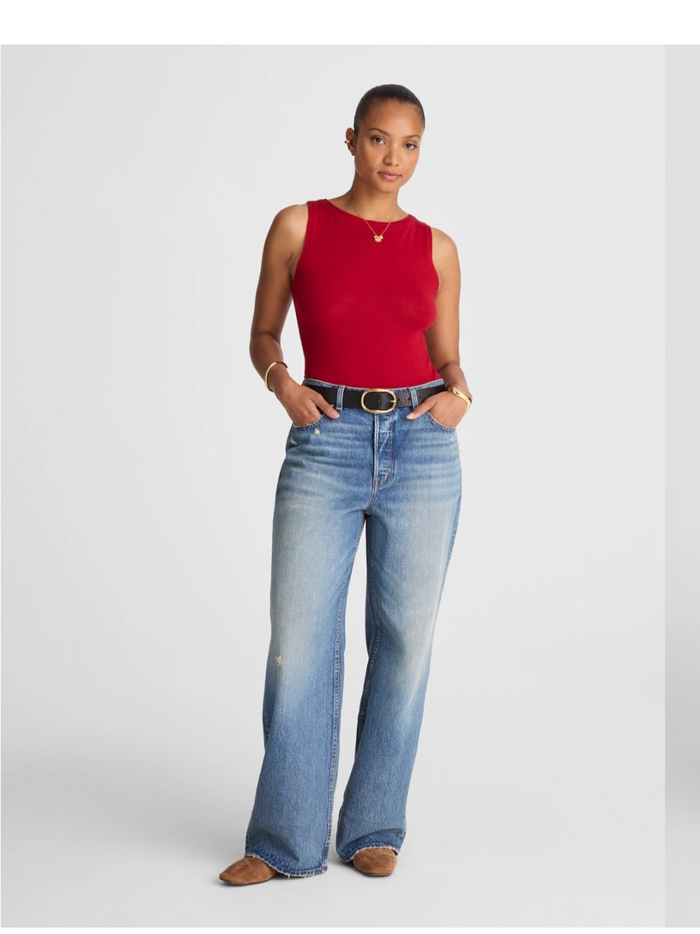 Madewell The Curvy Low– Slung Baggy Jean👖 Size: 31 (GENTLY WORN) MSRP: $148